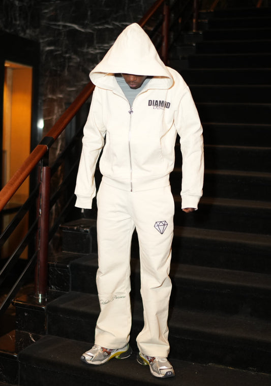 DIAMOND DISTRICT SIGNATURE TRACKSUIT - BAIGE