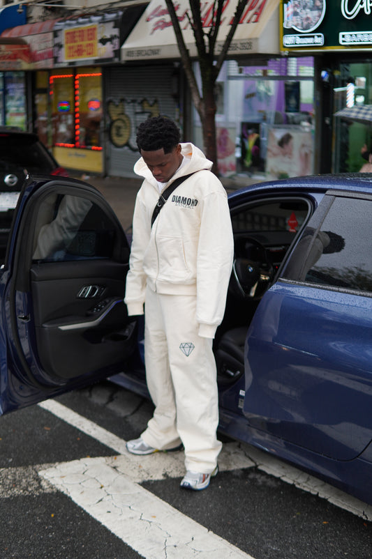 DIAMOND DISTRICT SIGNATURE TRACKSUIT - BAIGE